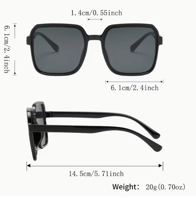 Flair Square Frame Glasses