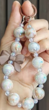 Glass Beads Bows and Hearts