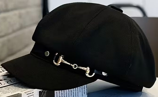 Beret with Embossed Design Hat