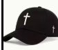Cross Embroidered Faith Baseball Cap