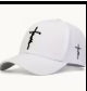Cross Embroidered Faith Baseball Cap