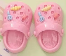 Resin Crocodile Slipper Keychain
