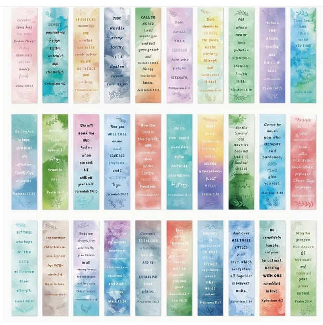 Bible Verse Book Marks