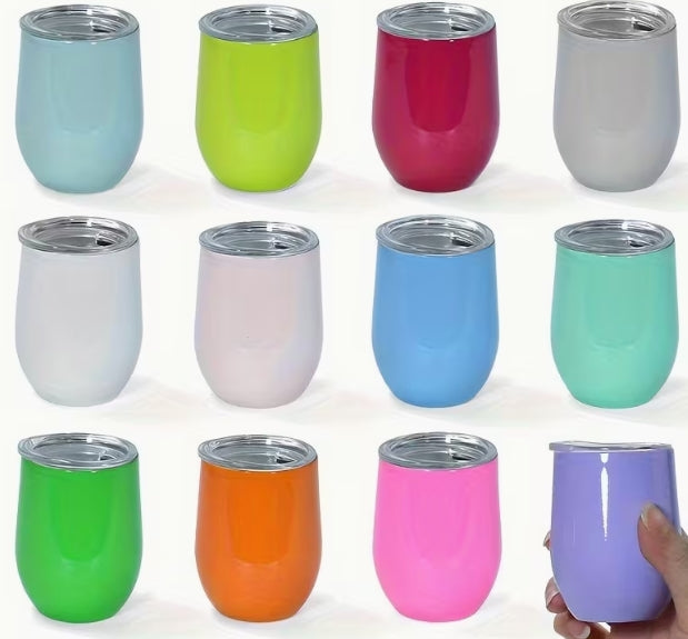 Mini Tumbler Shot Glass with Straw
