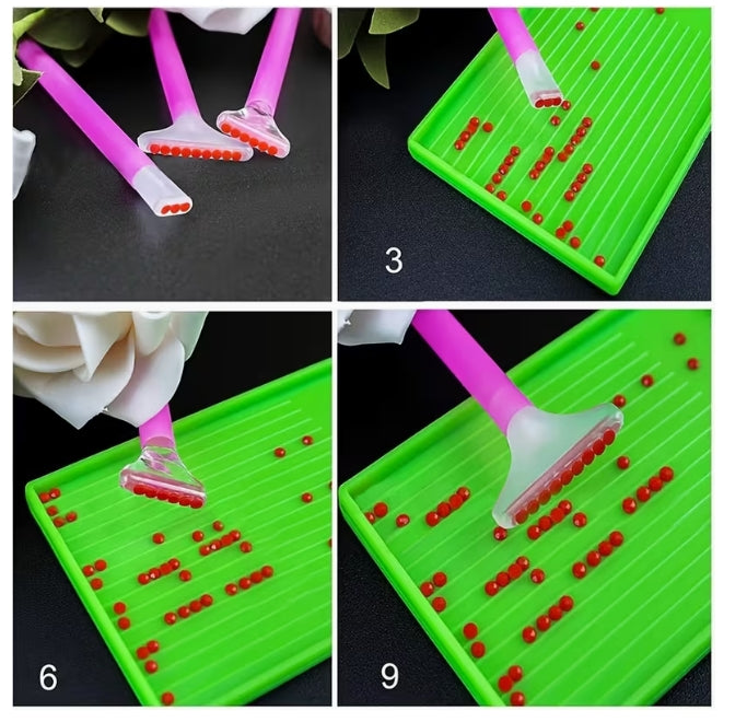 DIY Diamond Painting Pen Artificial 5D Diamond Embroidery Point Drill Pen Set