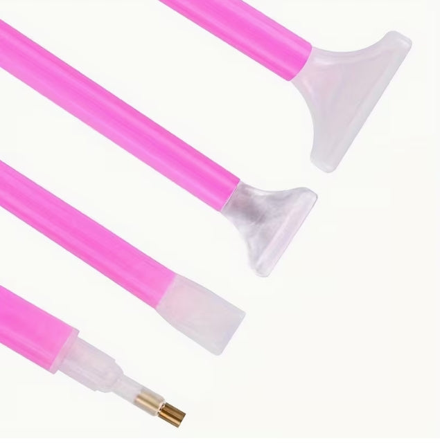 DIY Diamond Painting Pen Artificial 5D Diamond Embroidery Point Drill Pen Set