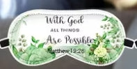Inspirational-Christian-Themed Eye Masks