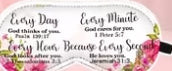 Inspirational-Christian-Themed Eye Masks
