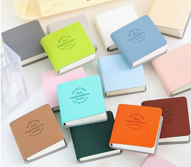 Pocket-Sized Drawing Books with PU Cover & Thickened Pages