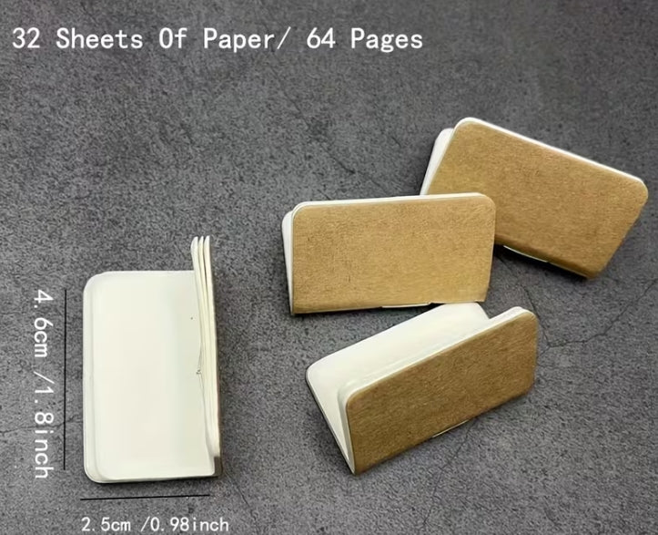 The Tiny Vintage Cow Hide Notebook