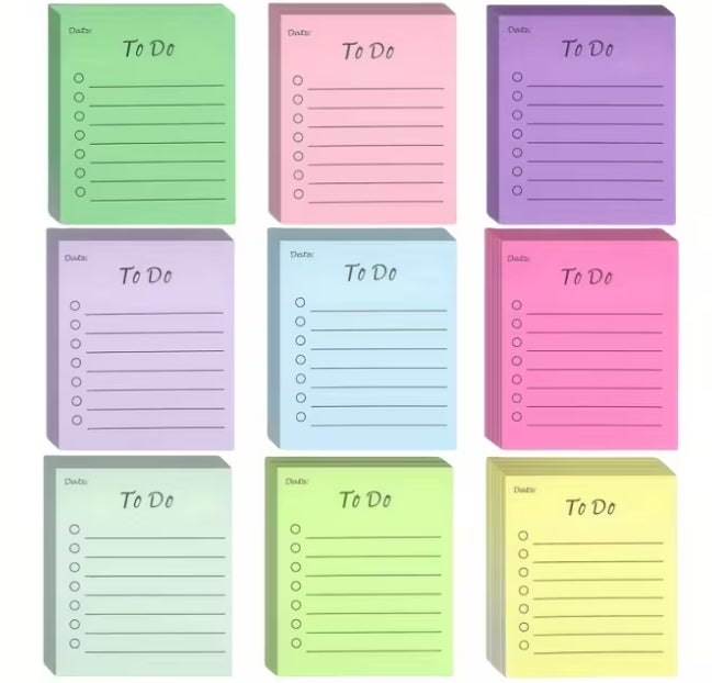 To Do Lined Sticky notes