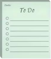 To Do Lined Sticky notes