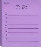 To Do Lined Sticky notes