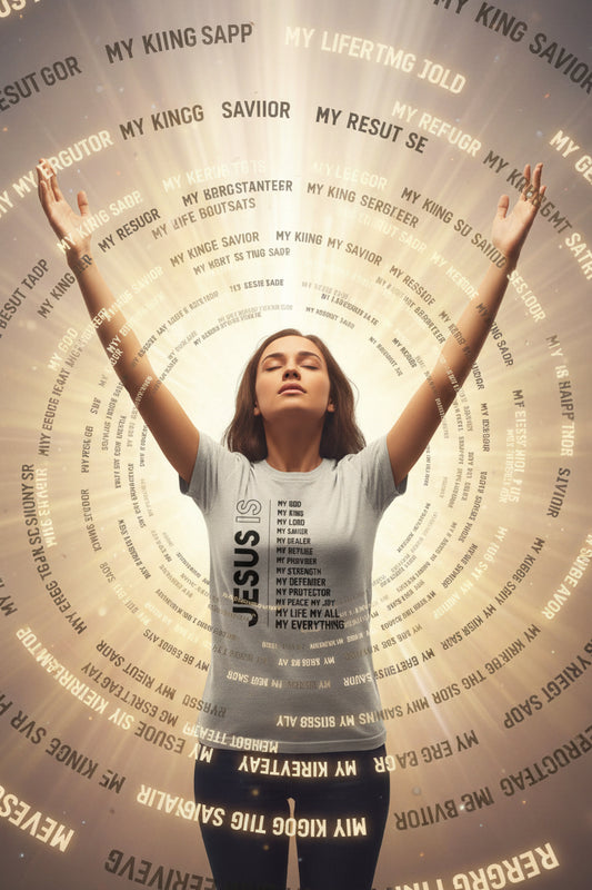 Jesus Is Complete T-Shirt (Black Letters)