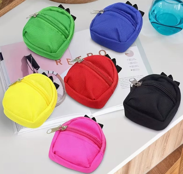 Nylon Backpack Keychain
