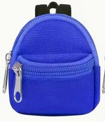 Nylon Backpack Keychain