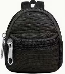 Nylon Backpack Keychain