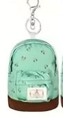 Mini Backpack with Flower Pattern