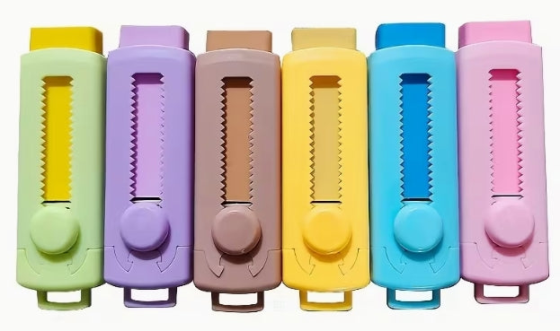 Push-Pull Erasers