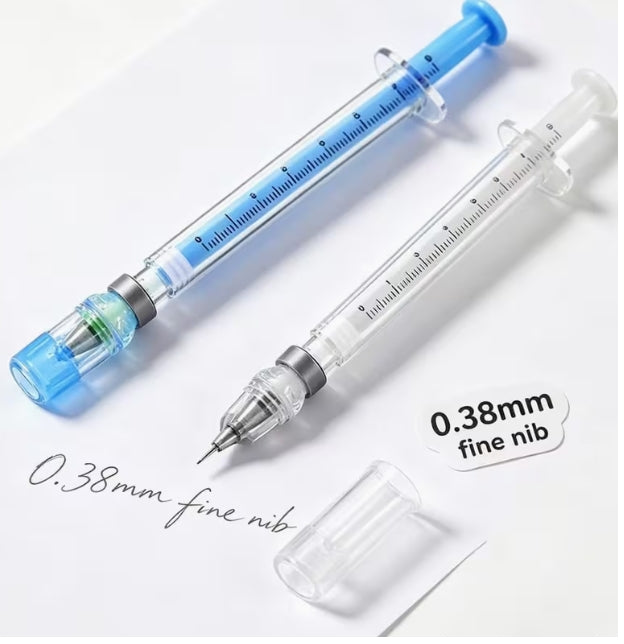 Syringe Style Gel Pen