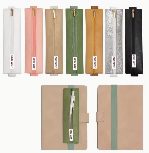 Elastic Band Pencil Pouch