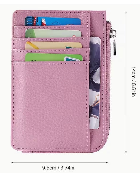 Minimalist Zipper Wallet