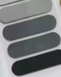 Colorful rounded sticky index tabs 5 shades
