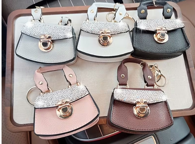 Light Luxury High-end Large Handle Bag Keychain