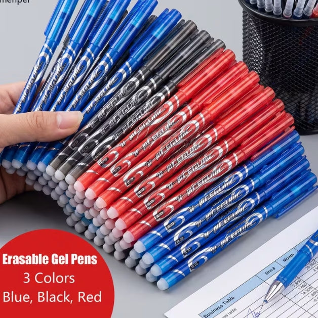 Glossy Textured Pattern Heat Erasable Gel Pen