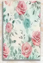 DANPERJI Personal Vintage Floral Pocket Notebook
