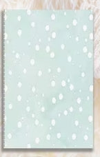 DANPERJI Personal Vintage Floral Pocket Notebook