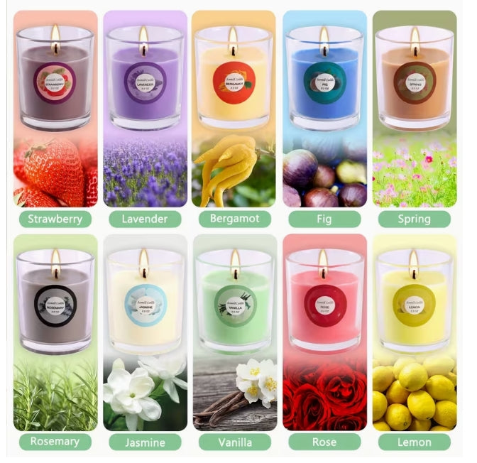 Scented Candles (2.6inch X 1.9inch)