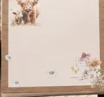 Highland Cow Sticky Notes 3.0X3.0inch