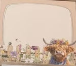 Highland Cow Sticky Notes 3.0X3.0inch