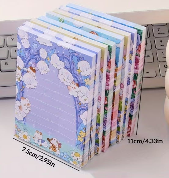 Dream Garden Non-Adhesive Sticky Note