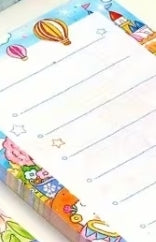 Dream Garden Non-Adhesive Sticky Note