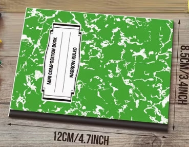 Mini Composition Notebook