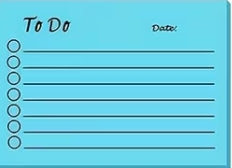 To Do Sticky notes with Date Wide