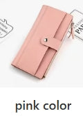 Long Card Zipper Wallet with Wristlet