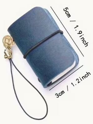 Mini Cowhide LeatherNotebook