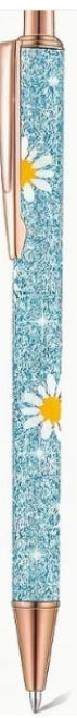 Sparkling Floral Pen