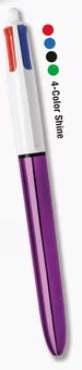 4 in 1 Color Retractable Ball Point Pen