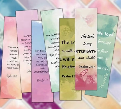 Inspirational Bible Verse Bookmarks