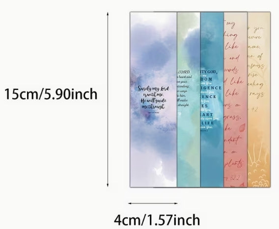 Inspirational Bible Verse Bookmarks