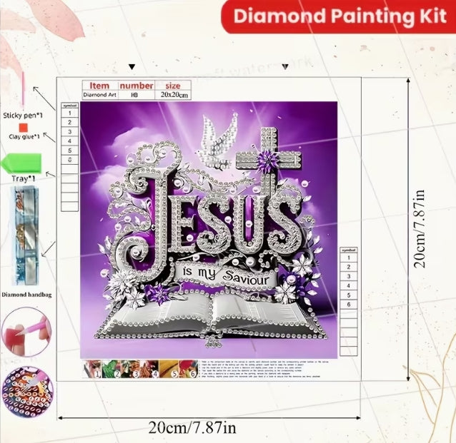 Diamond Painting Kit 20by20(7.87 x 7.87in)