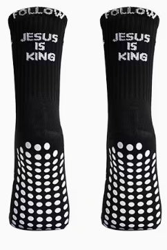 Men's Self-Adhesive Cross Grip Socks