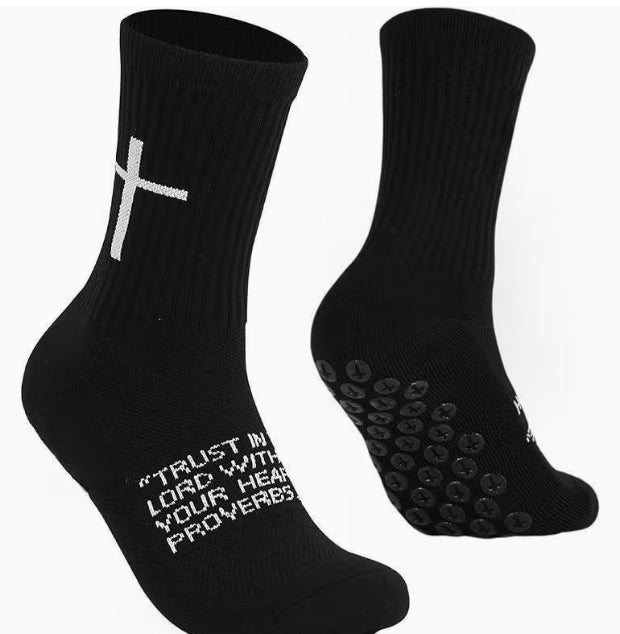 Premium Anit-Slip Cross Socks