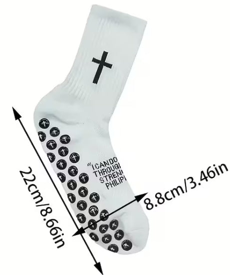 Premium Anit-Slip Cross Socks
