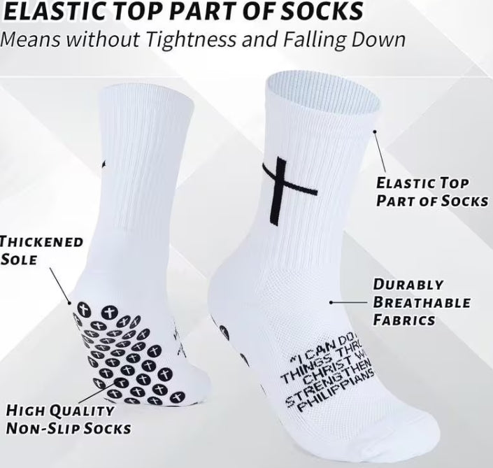 Premium Anit-Slip Cross Socks