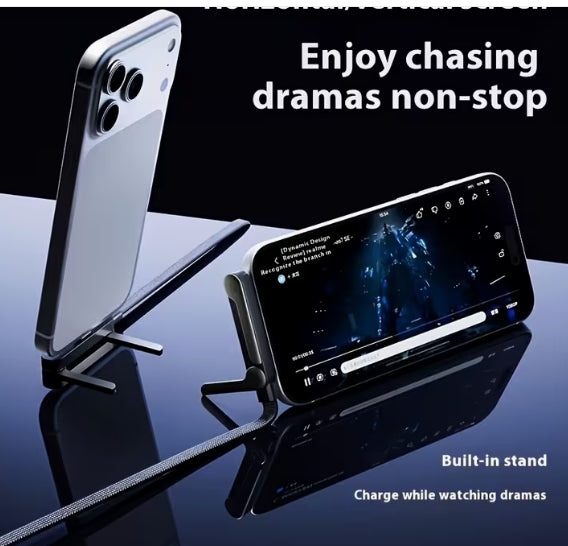 Charge and Stand 2-in-1 Mobile Phone Charger